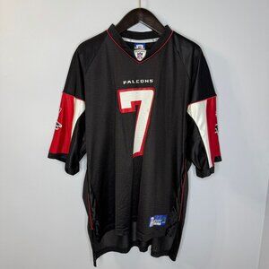 VTG RETRO Michael Vick #7 Atlanta  Falcons Reebok Black NFL Football Jersey 3XL